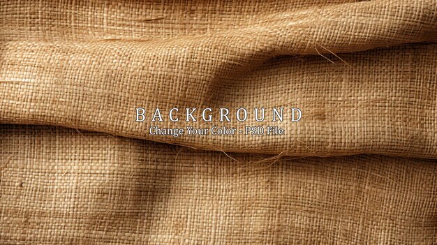 PSD arrière-plan de la texture du sac en burlap