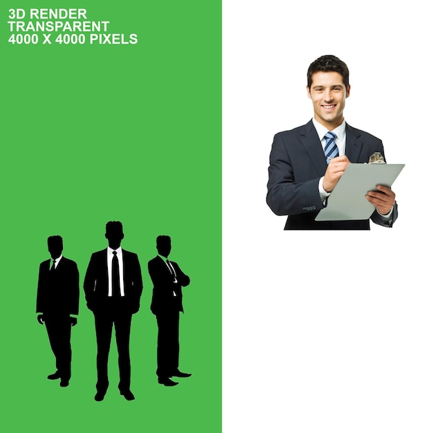 Arrière-plan transparent du travail de bureau