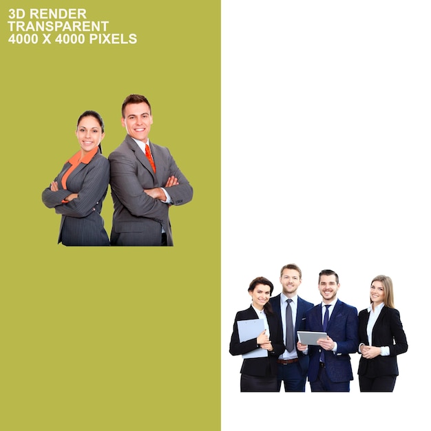 Arrière-plan transparent du travail de bureau