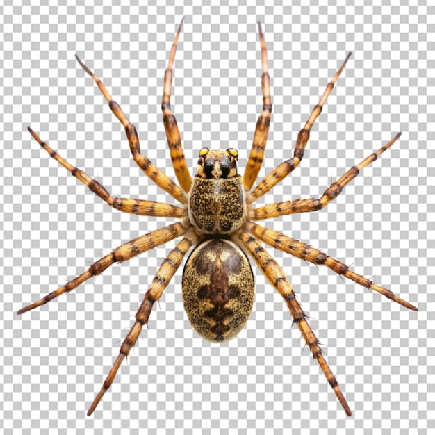 PSD arrière-plan transparent en forme d'araignée