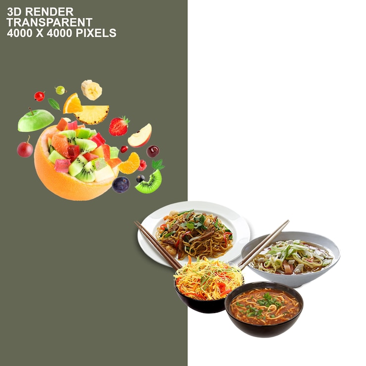 PSD arrière-plan transparent de restauration rapide
