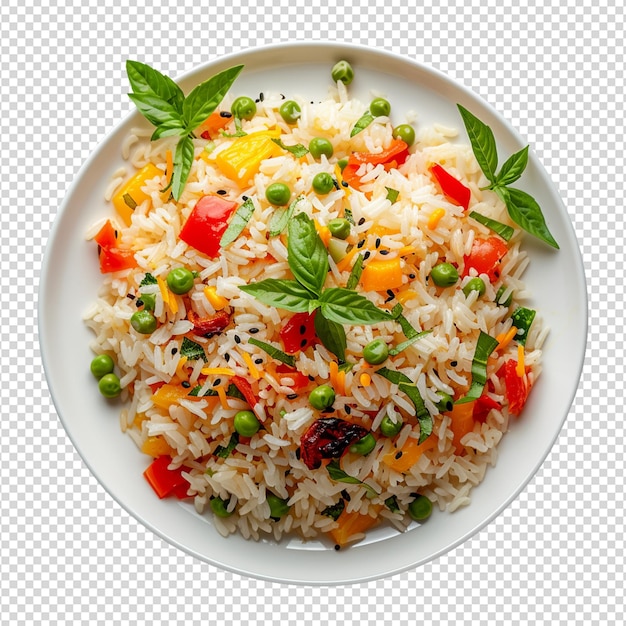 Arroz blanco aislado