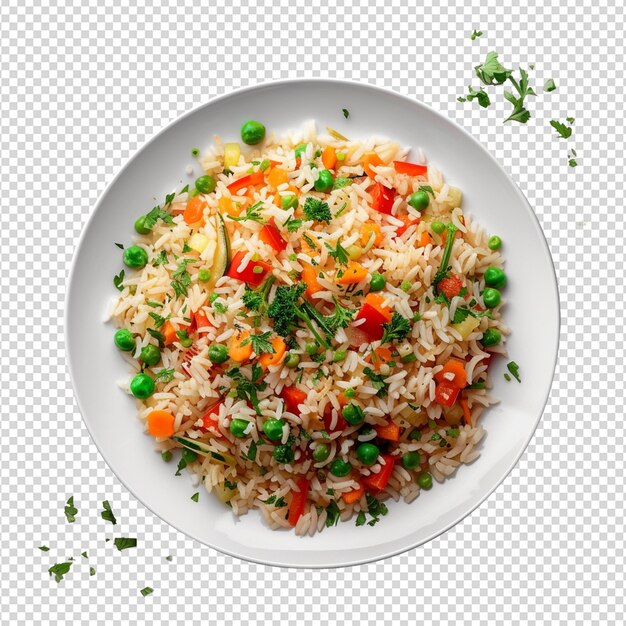 Arroz blanco aislado