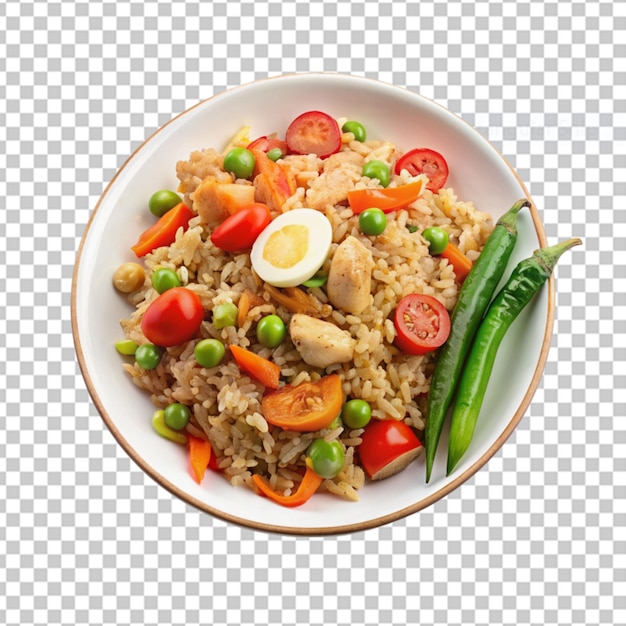 PSD arroz frito asiático nasi goreng