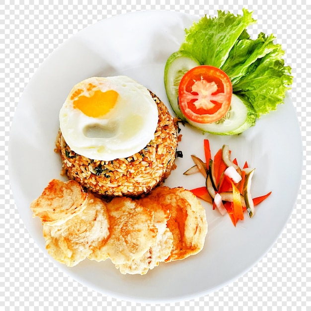 Arroz frito de cabra es una comida tradicional indonesia 2