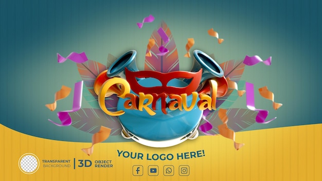 L'art 3d Du Carnaval Dans La Promotion