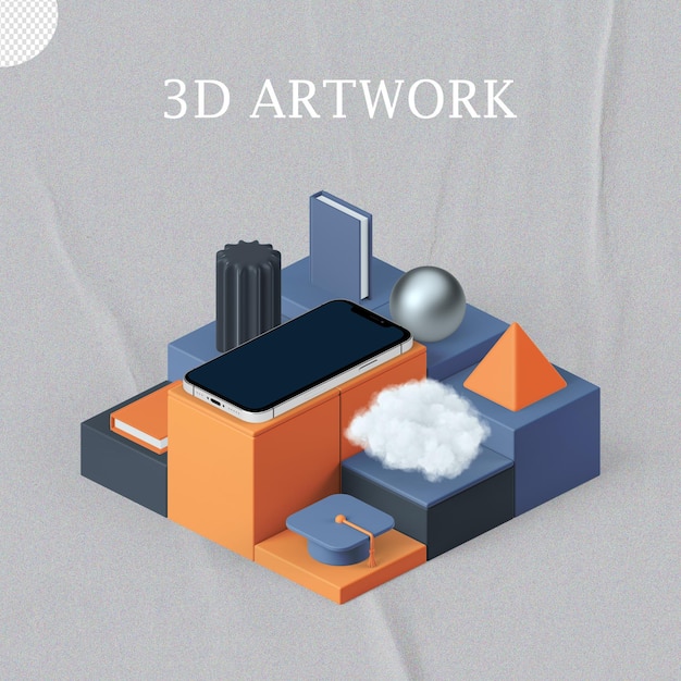 PSD arte 3d 18