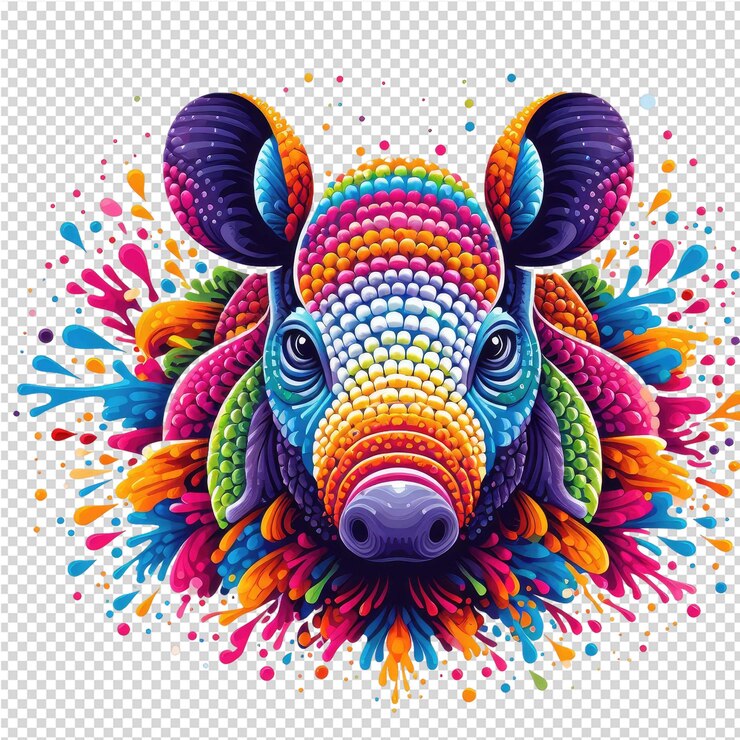 PSD arte digitale selezionata per il
