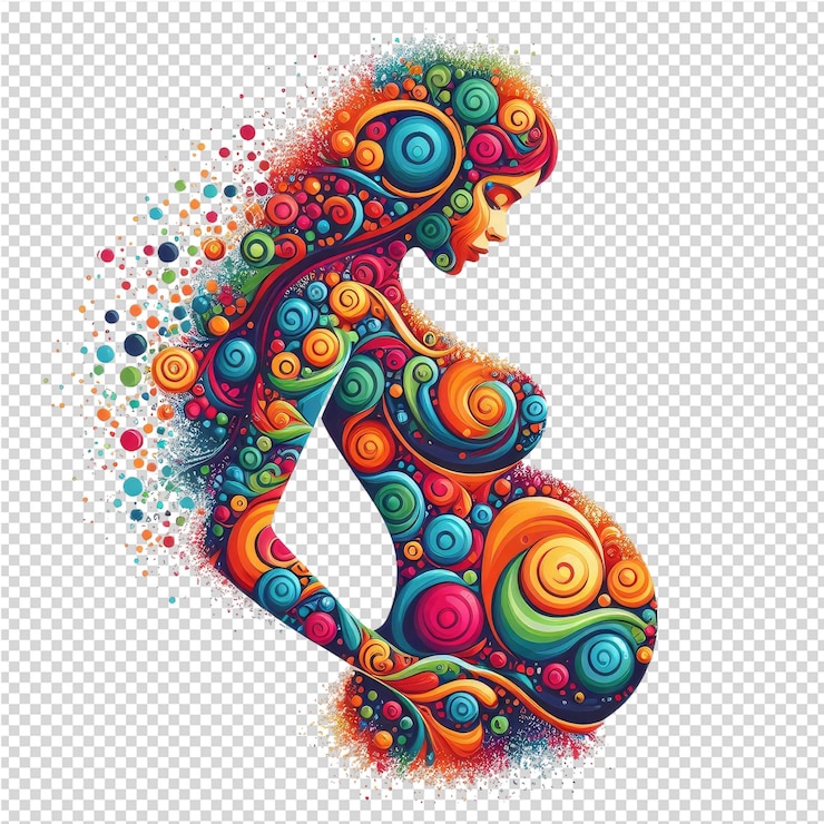 PSD arte digitale selezionata per il