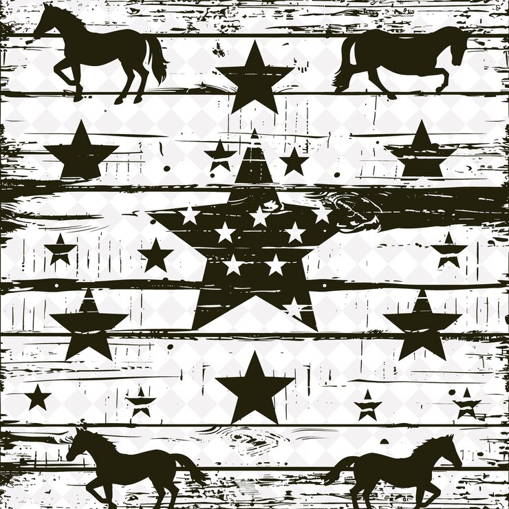 PSD arte folclórico rústico con estantería de estrella con patrón de tabla de madera arte de motivos png en fondo limpio colección