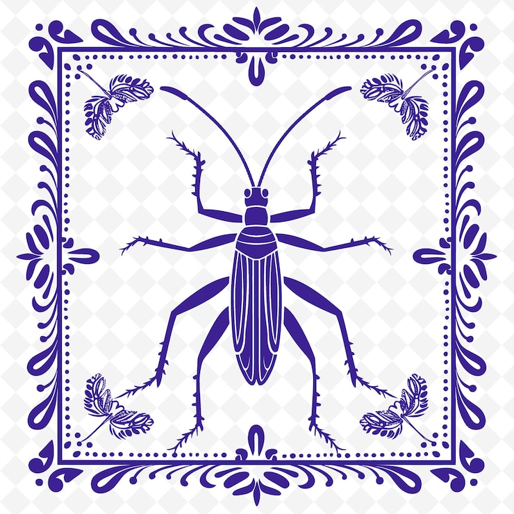 PSD arte de línea de saltamontes con patas y antenas para decoraciones contorno artes garabateadas de la naturaleza decoración