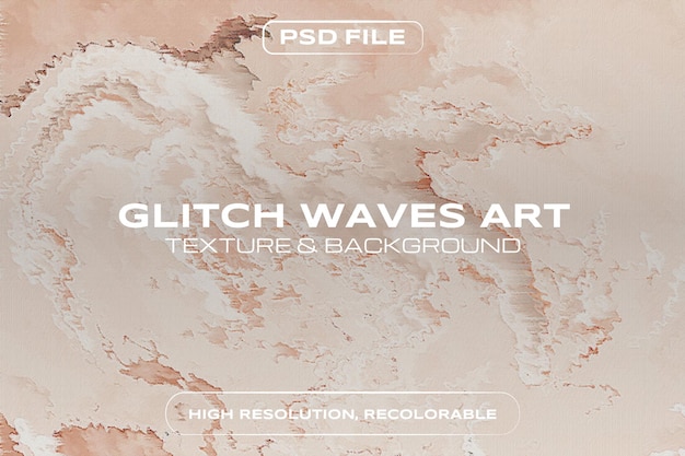 El arte de las ondas de glitch