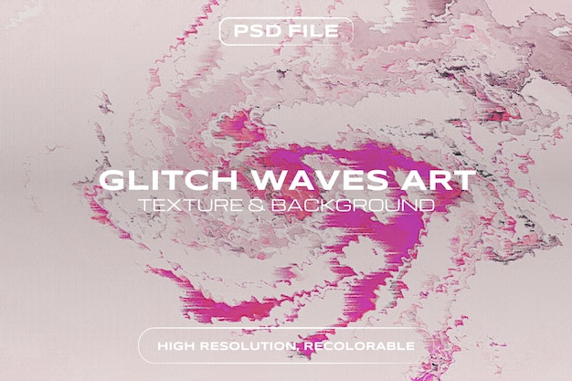 El arte de las ondas de glitch