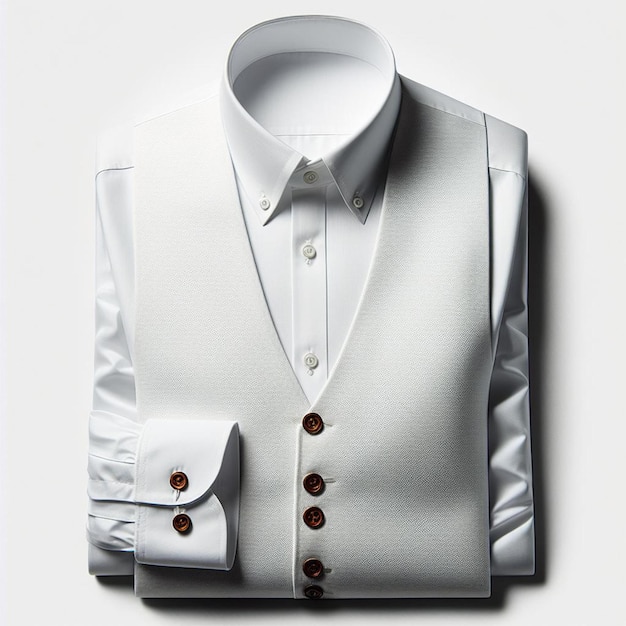 PSD arte vectorial hiperrealista invierno blanco en blanco traje masculino modelo de telón de fondo blanco aislado