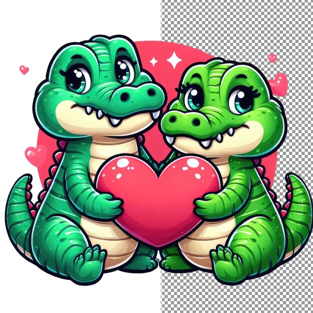 PSD arte vectorial de romance con bigotes de una adorable pareja de animales sosteniendo un corazón