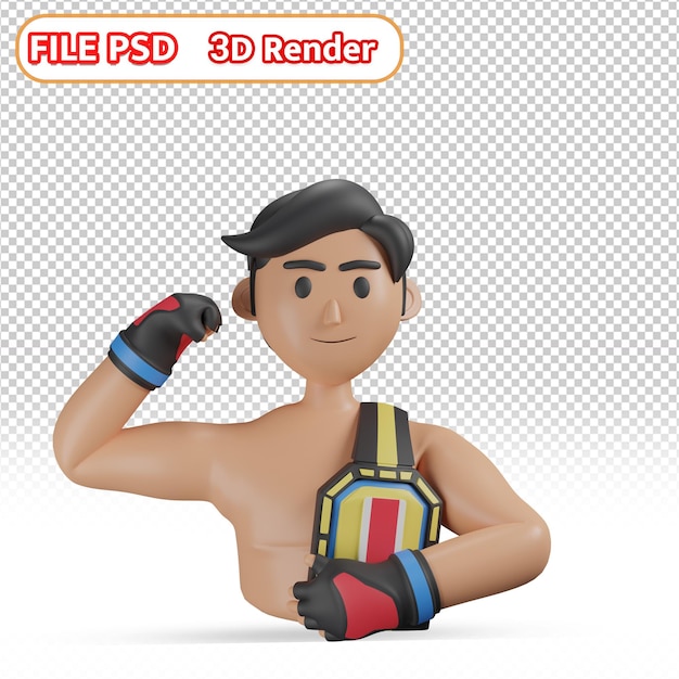 Artes marciales mixtas en 3d