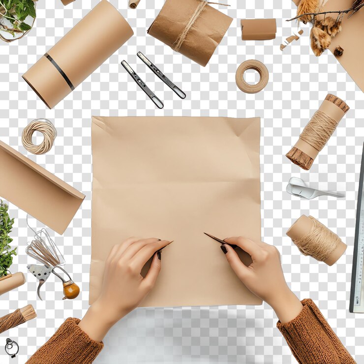 PSD artesanato em papel