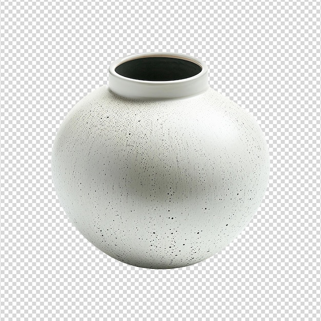 PSD artesanía de cerámica y cerámica aislada sobre un fondo transparente