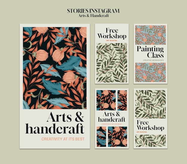 Arti e artigianato storie di Instagram