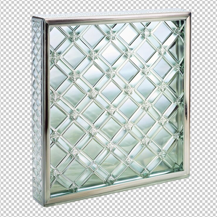 PSD artículo de cristal aislado sobre un fondo transparente