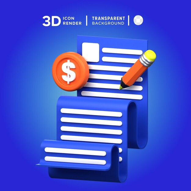 PSD artigos pagos do psd ilustração 3d