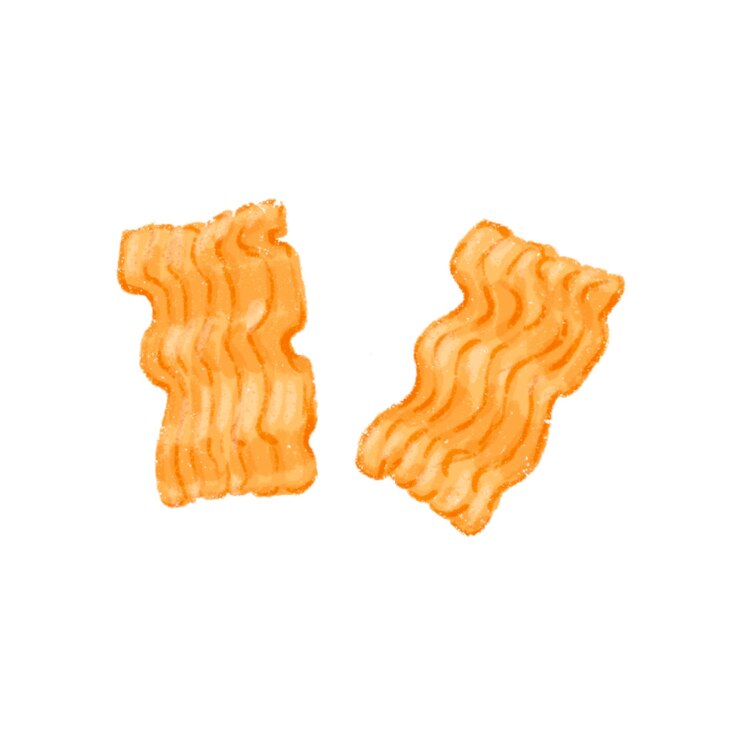 PSD artismo de ilustración de textura de dibujos a mano para la decoración de ramen