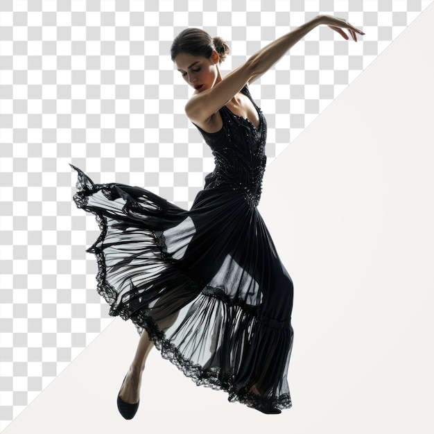 Artista de recreação de dança latina argentina
