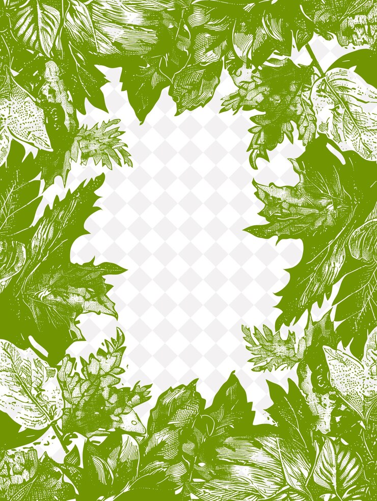PSD arts and crafts frame frontiera con la natura disegni ispirati a creative png disegni astratti