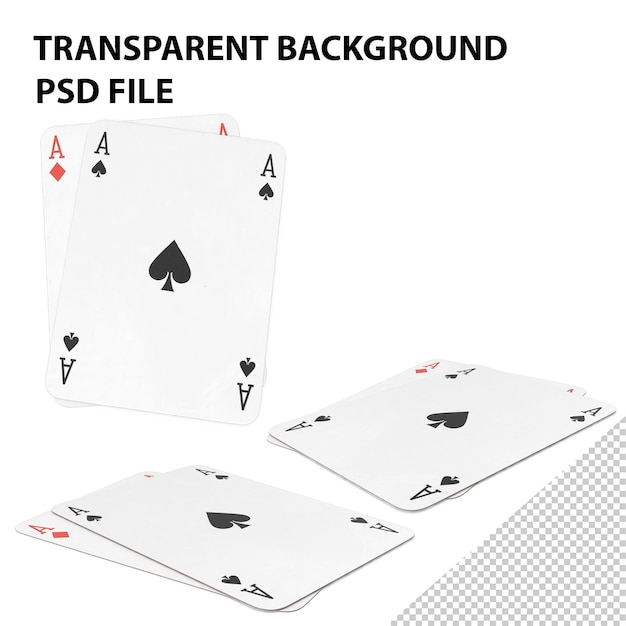 As de la main de poker PNG