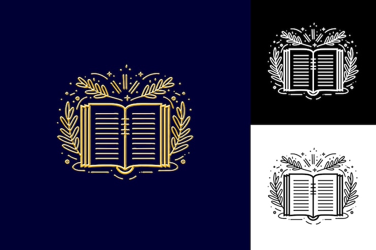 PSD as três garantias com desenho de arte de linha ilustrando um desenho do símbolo da cultura do méxico op