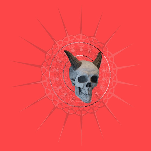 Aset render 3D objek logam
