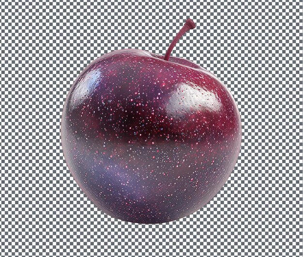 PSD así que sweet astral plum aislado en un fondo transparente