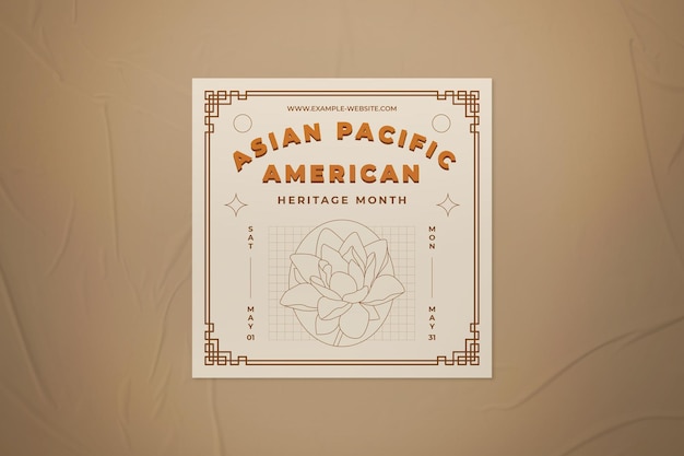 Asian Pacific American Heritage Month Instagram-Geschichte