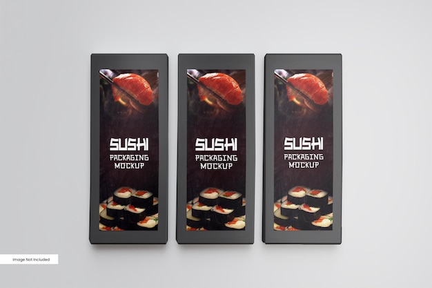 Asiatisches sushi-box-verpackungsmodell