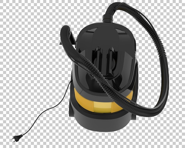 Aspirador isolado em fundo transparente ilustração de renderização 3d