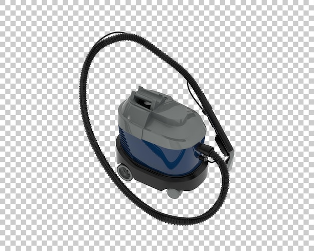 Aspiradora aislada sobre fondo transparente Ilustración de renderizado 3d