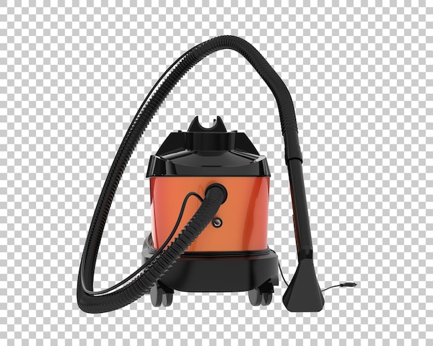 Aspirateur isolé sur fond transparent illustration du rendu 3d