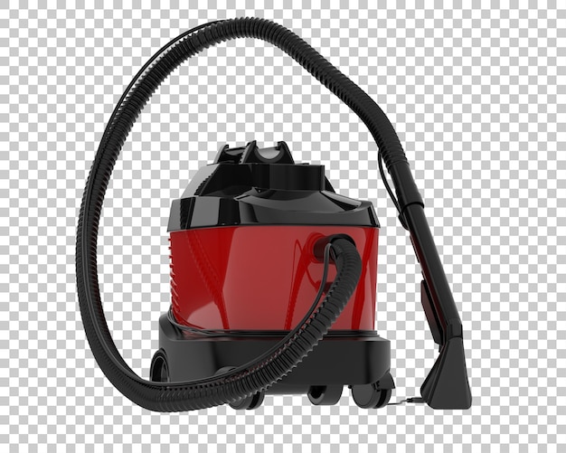 Aspirateur isolé sur fond transparent illustration du rendu 3d