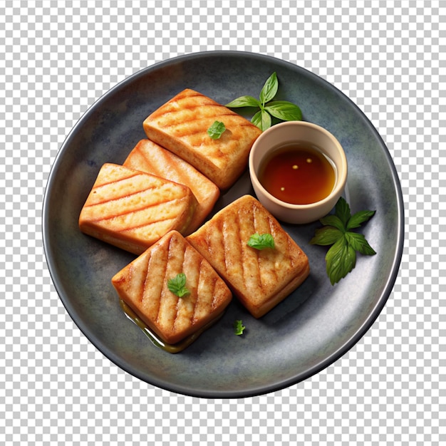 Assiette De Tofu Grillée