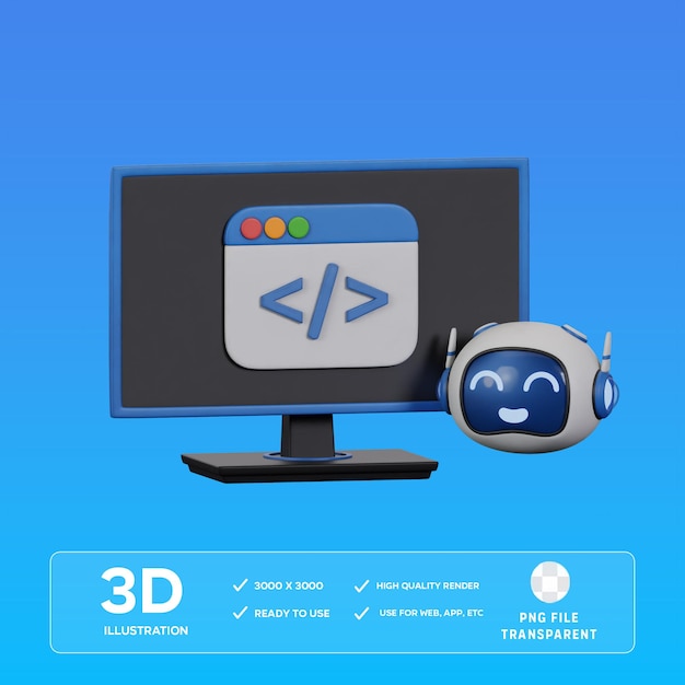 Assistent für 3D-Illustration Ai