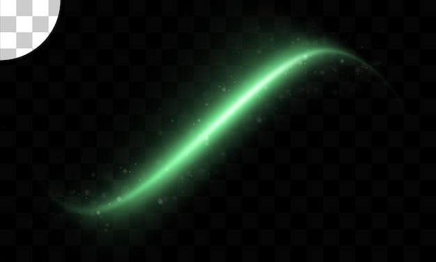 astratto ondulato trasparente luce effetto sfondo vettoriale