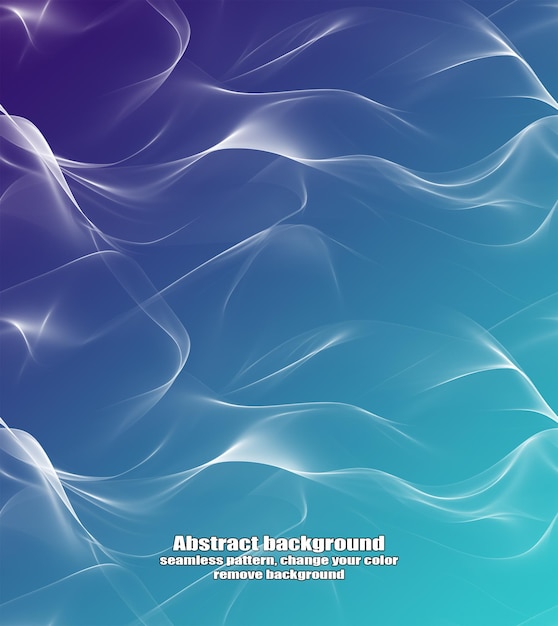Astrazione senza soluzione di continuità senza fine di linee fluide e rette con sfondo colorato texture isolata