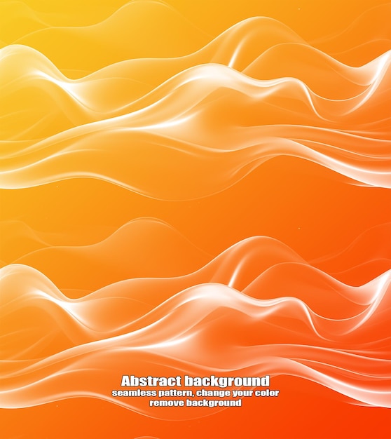 Astrazione senza soluzione di continuità senza fine di linee fluide e rette con sfondo colorato texture isolata