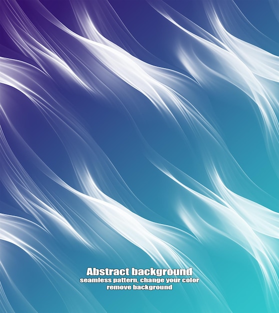Astrazione senza soluzione di continuità senza fine di linee fluide e rette con sfondo colorato texture isolata