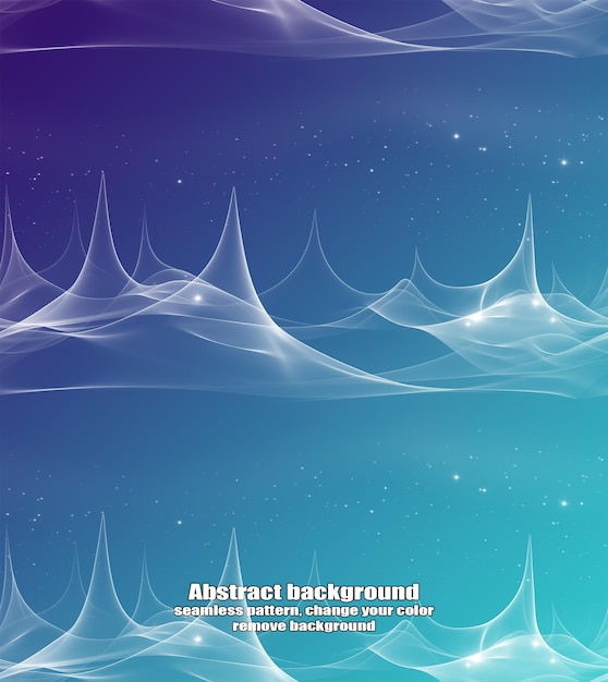 Astrazione senza soluzione di continuità senza fine di linee fluide e rette con sfondo colorato texture isolata