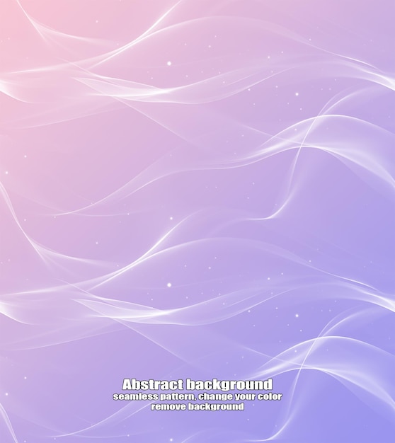 Astrazione senza soluzione di continuità senza fine di linee fluide e rette con sfondo colorato texture isolata