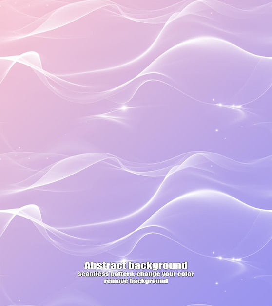 Astrazione senza soluzione di continuità senza fine di linee fluide e rette con sfondo colorato texture isolata