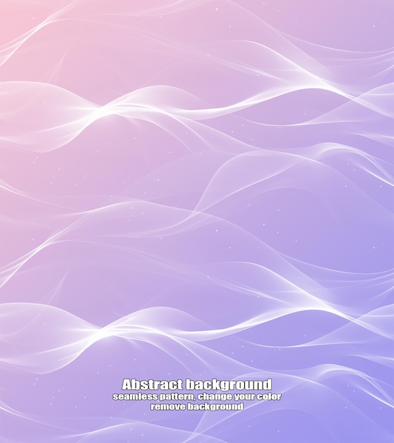 Astrazione senza soluzione di continuità senza fine di linee fluide e rette con sfondo colorato texture isolata