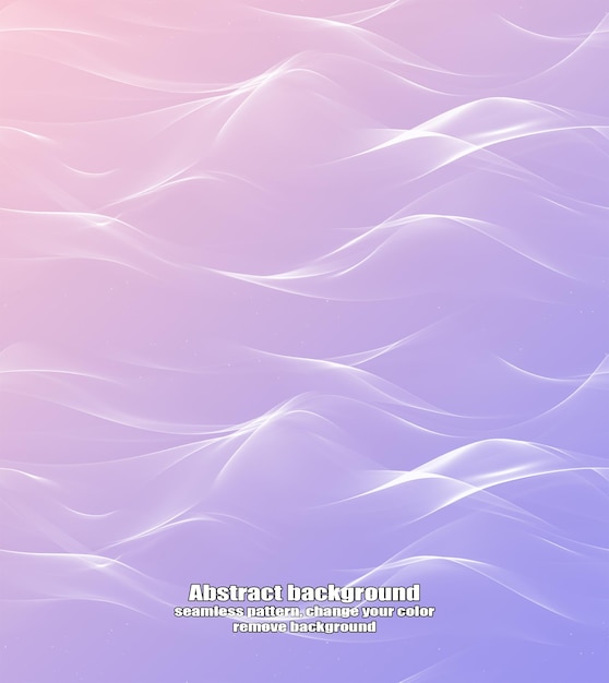 Astrazione senza soluzione di continuità senza fine di linee fluide e rette con sfondo colorato texture isolata