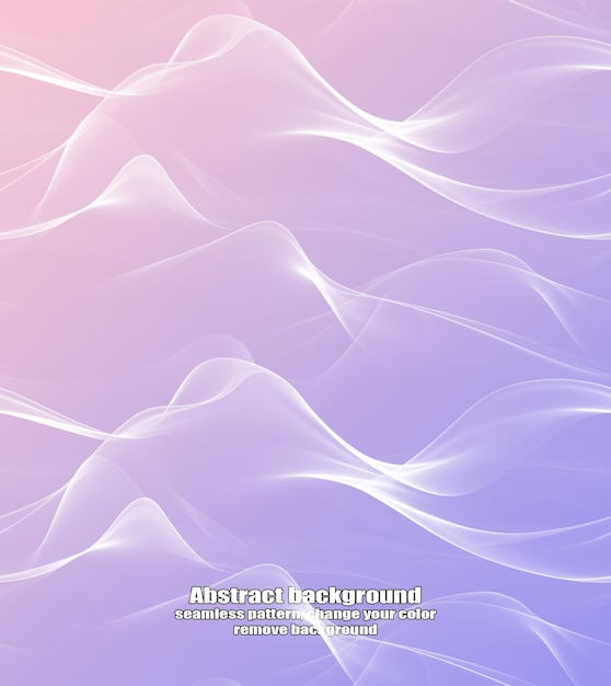 Astrazione senza soluzione di continuità senza fine di linee fluide e rette con sfondo colorato texture isolata